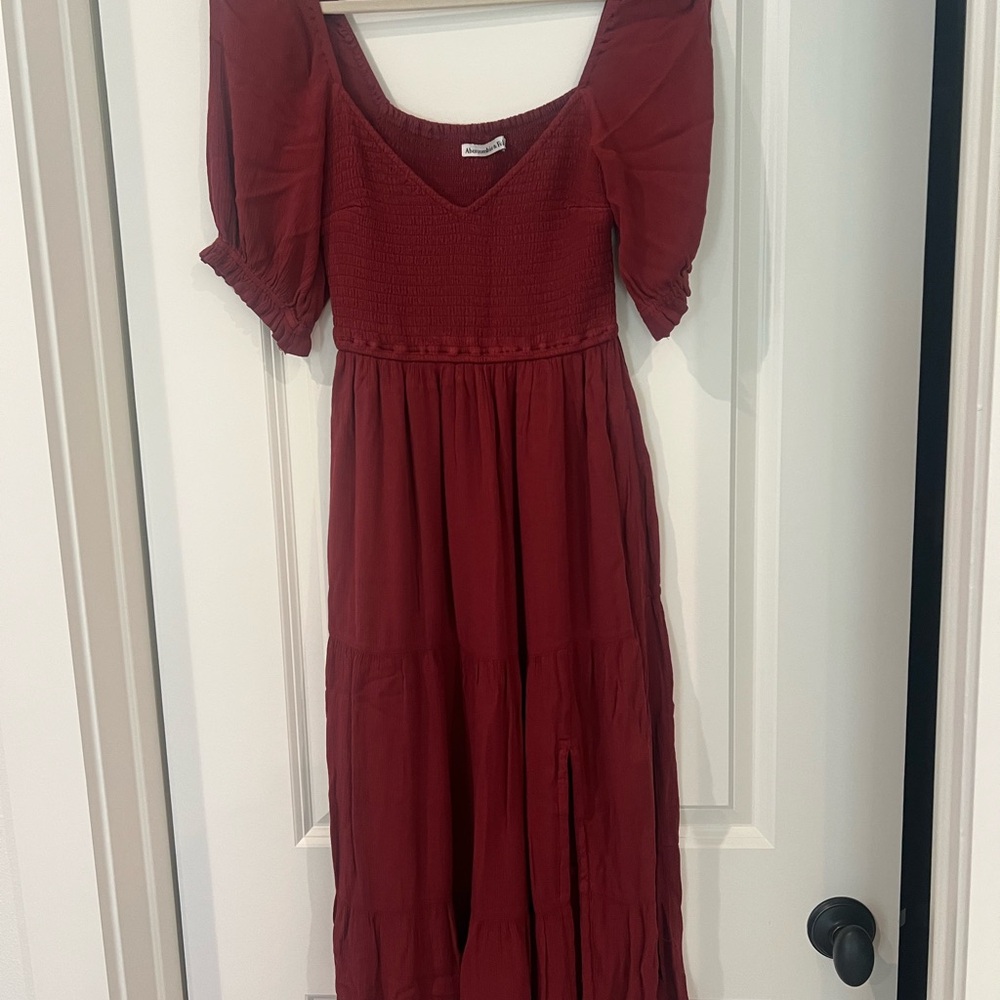 Abercrombie & Fitch Smocked Dress